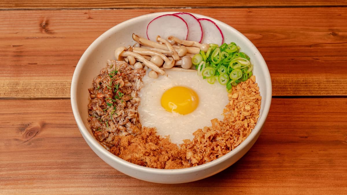 Crab Congee menu item